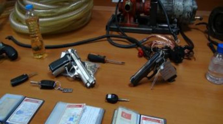 Mazot Hırsızlarına B&uuml;y&uuml;k Operasyon: 22 G&ouml;zaltı