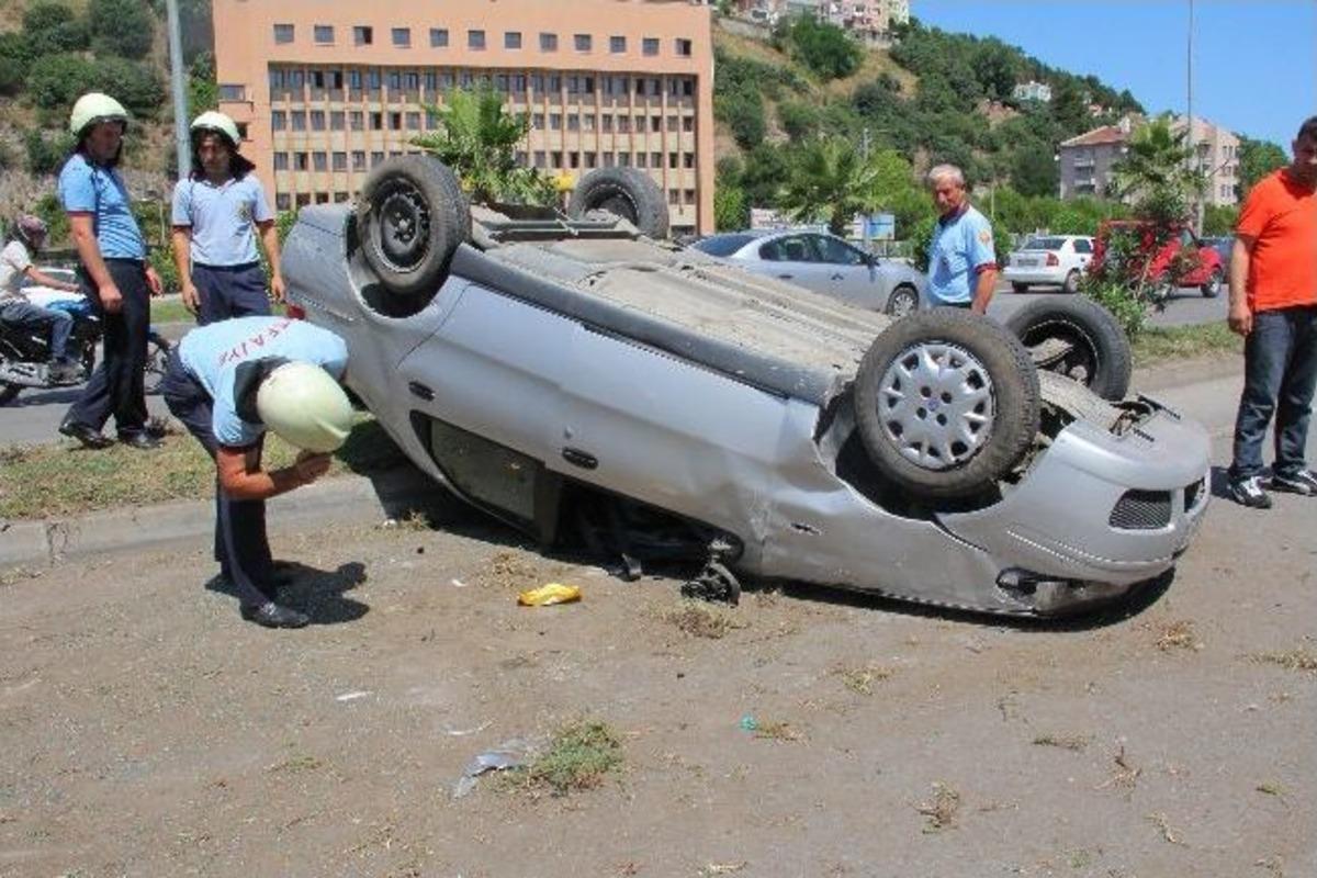 1 Saat Arayla 3 Ayrı Kaza: 3 Yaralı