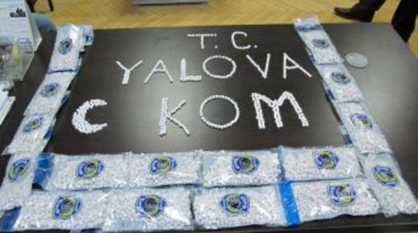 Yalova'da 8 Bin 947 Adet Uyuşturucu Hap Ele Ge&ccedil;irildi