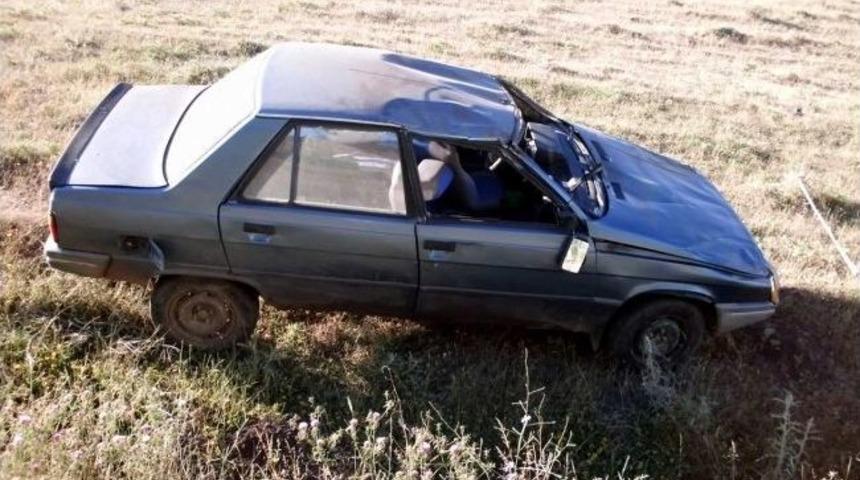 Sivas'ta Otomobil Takla Attı: 1 &Ouml;l&uuml;