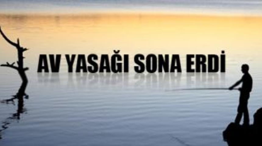 Su ürünleri av yasağı sona erdi