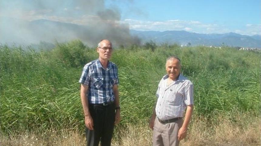 Sahilindeki Makilik Yangını Korkuttu