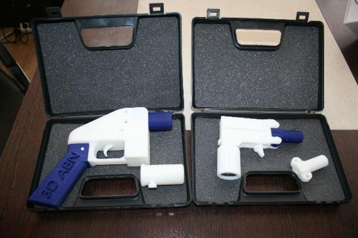 &Uuml;&ccedil; Boyutlu Yazıcıdan &Uuml;retilen Tabancalar