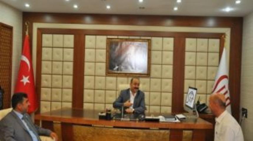 Gazi Ve Şehit Aileleri Dernekler Federasyonundan Vali Aydın'a Ziyaret