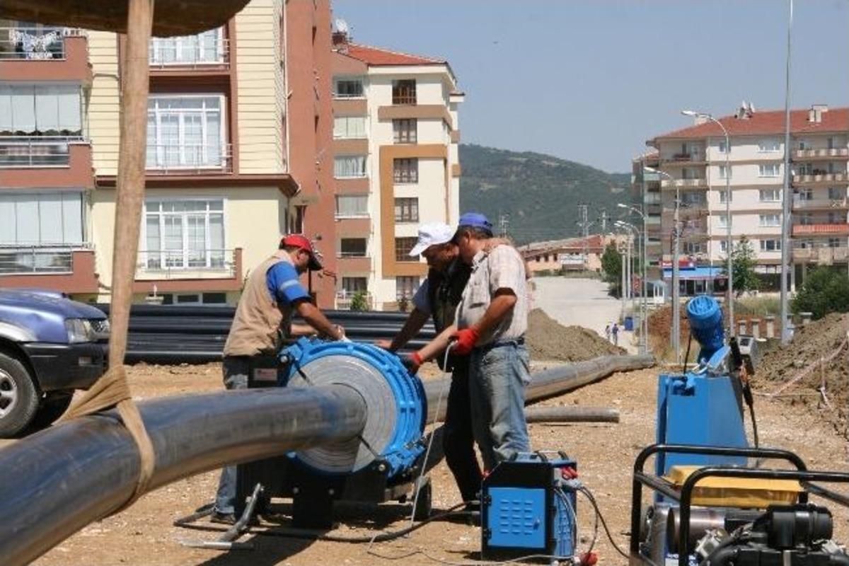 Boz&uuml;y&uuml;k&rsquo;te İ&ccedil;me Suyu Hatlarında Devrim