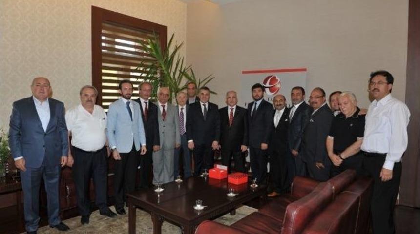 Eskişehirspor&rsquo;dan Vali Tuna&rsquo;ya Ziyaret:
