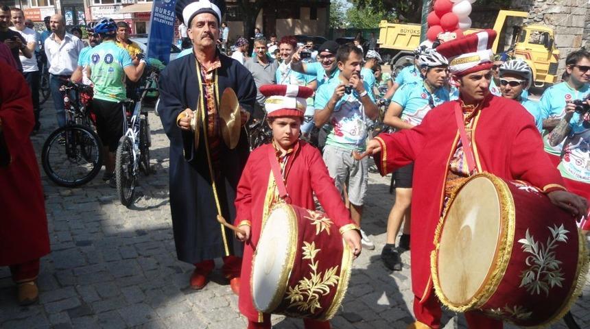 T&uuml;rkiye&rsquo;nin D&ouml;rt Bir Yanından 250 Bisiklet&ccedil;i, Festival I&ccedil;in Bursa&rsquo;ya Geldi