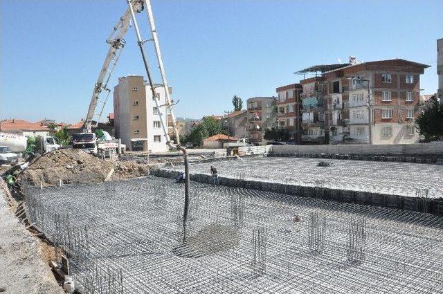 Soma da Dev Sosyal Tesis in Temeli Atıldı 2