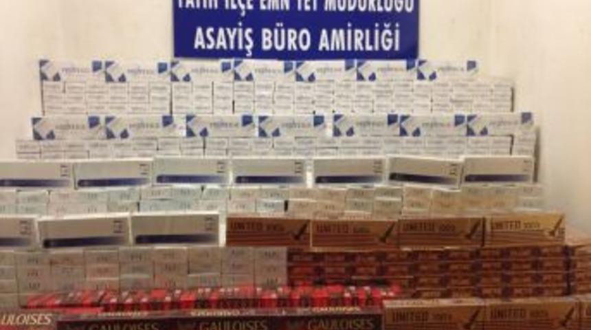 Fatih'te 2 Bin 395 Karton Ka&ccedil;ak Sigara Ele Ge&ccedil;irdi