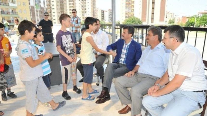 Ercan Tatı'dan Camii A&ccedil;ılışı