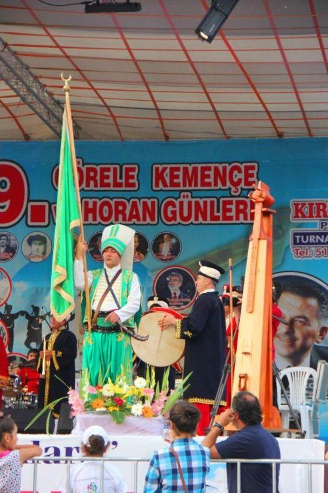 Görele Kemençe Ve Horon Festivali Mehterle Başladı