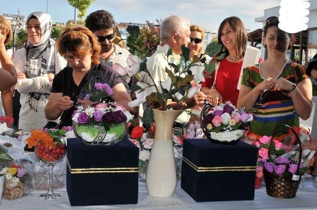 Çiçek Sabunlar Büyük Rağbet Görüyor