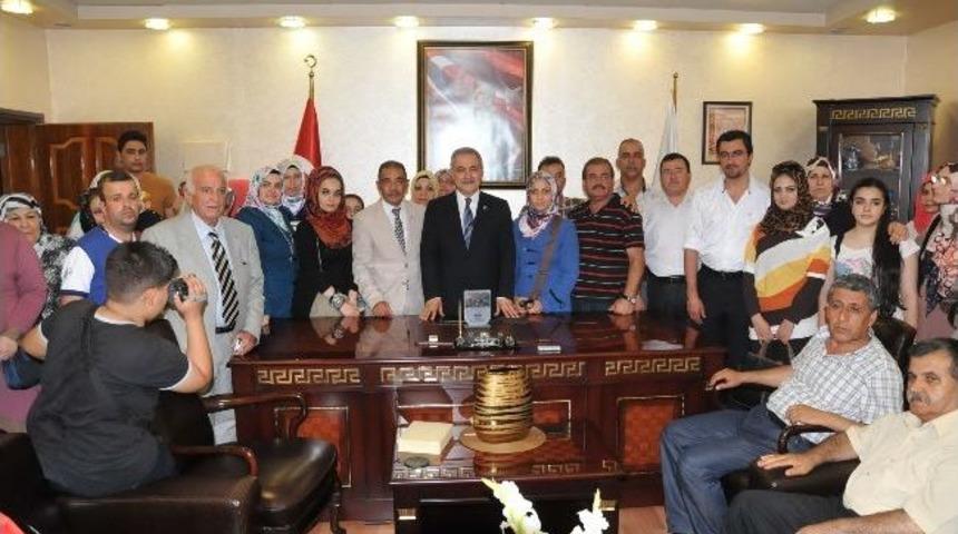 Osmaniye Belediyesi&rsquo;ne Kerk&uuml;k&rsquo;ten Misafir