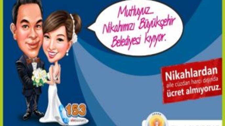 B&uuml;y&uuml;kşehir&rsquo;den &Uuml;cretsiz Nikah Hizmeti