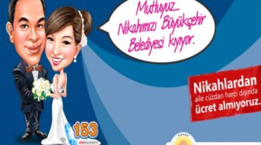 B&uuml;y&uuml;kşehir&rsquo;den &Uuml;cretsiz Nikah Hizmeti