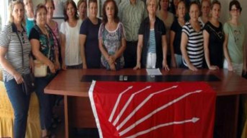 Chp&rsquo;li Kadınlardan Başkan Yardımcısı &Ccedil;oban&rsquo;a Destek
