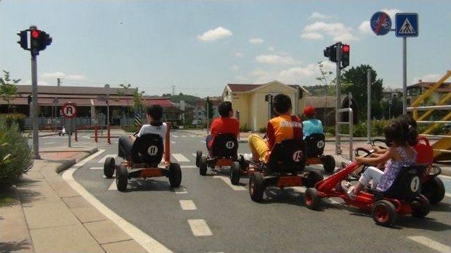 Trafik Park Yaz Döneminde De Eğitimlerine Devam Ediyor