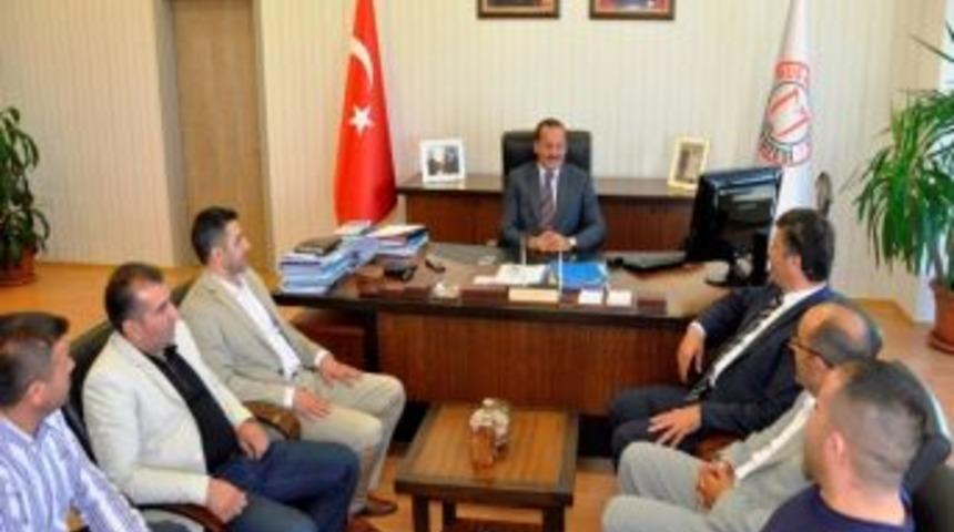 Mtso Heyetinden Rekt&ouml;r İnan&ccedil;&rsquo;a Ziyaret