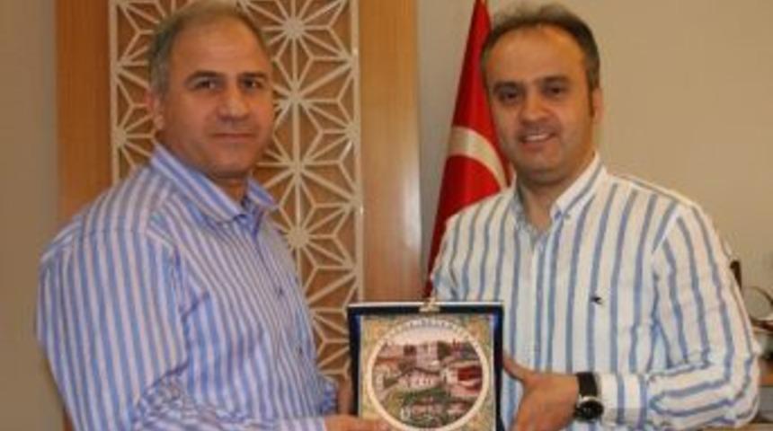 Emniyet M&uuml;d&uuml;r Yardımcısından Aktaş&rsquo;a Veda Ziyareti