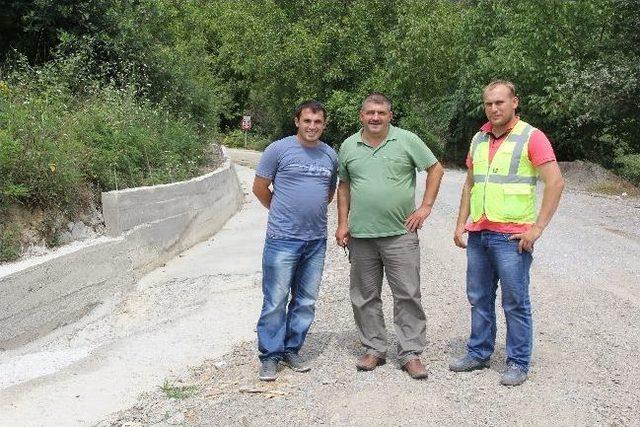 Alaplı&rsquo;da K&ouml;ylerde Alt Yapı Ve Yol Atağı 1