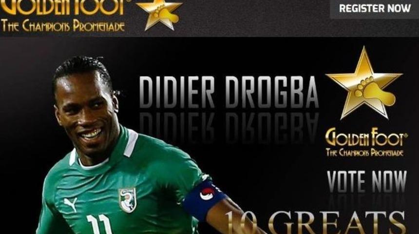Drogba 'altın Ayak' &Ouml;d&uuml;l&uuml; Oylamasında Birinci Sırada