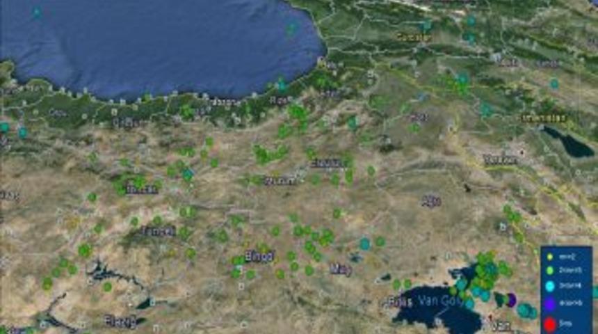 Haziran Ayında Ağrı'da Deprem Meydana Gelmedi