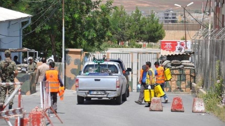 Siirt E Tipi Kapalı Cezaevi'nde İla&ccedil;lama &Ccedil;alışması