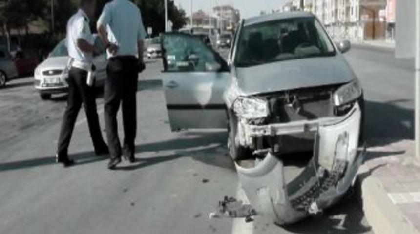 Kulu&rsquo;da Trafik Kazası: 1 Yaralı