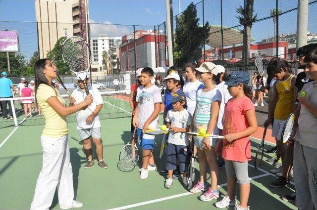 Tenis İl Spor Okulları Başladı