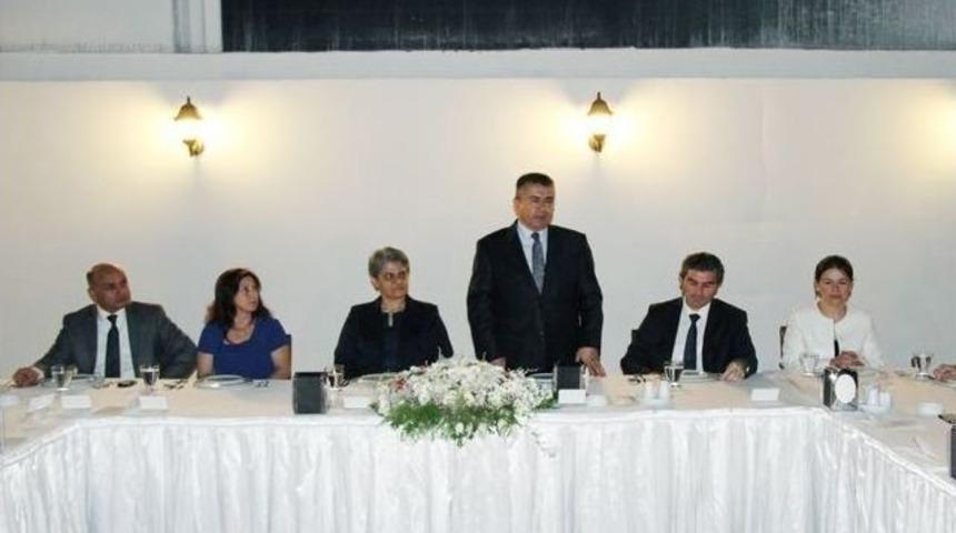 Hatay İl Jandarma Komutanı Başoğlu'na Veda Yemeği