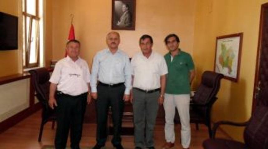 Sefa Mağazaları Y&ouml;neticileri Kaymakam Peynircioğlu İle Bir Araya Geldi