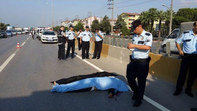 Üst Geçit Yerine Yoldan Geçmeye Çalışması Hayatına Mal Oldu