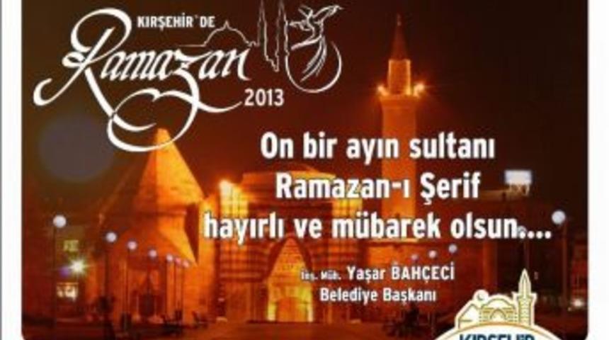 Belediye Başkanı Bah&ccedil;eci&rsquo;den Ramazan Ayı Kutlaması