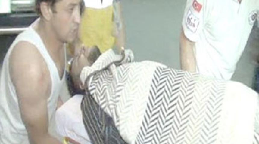 Parkta bı&ccedil;aklı dehşet