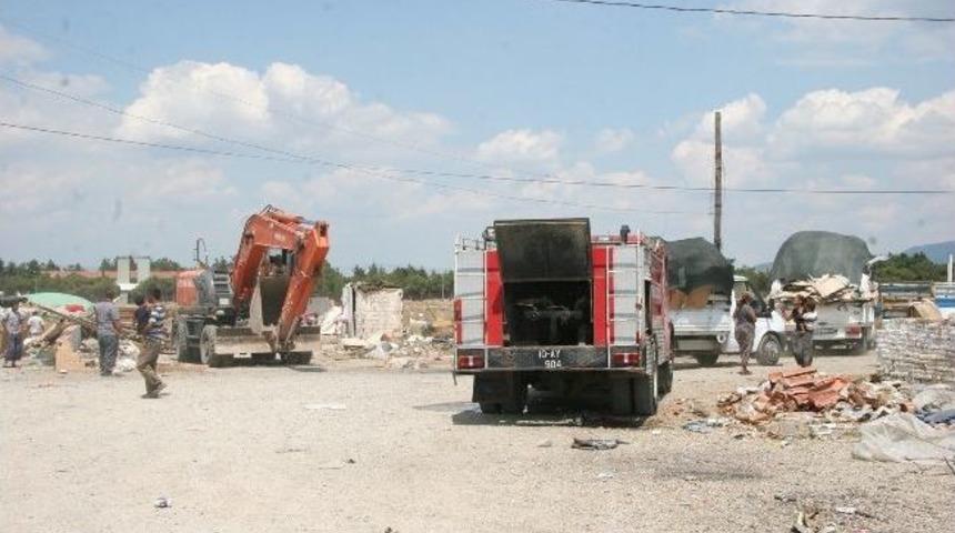 Burhaniye&rsquo;de Osb İ&ccedil;in Yıkım Başladı