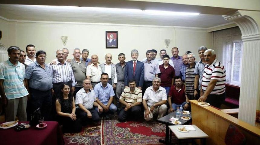 Başkan Tuna, G&ouml;klerliler Derneği&rsquo;ni Ziyaret Etti