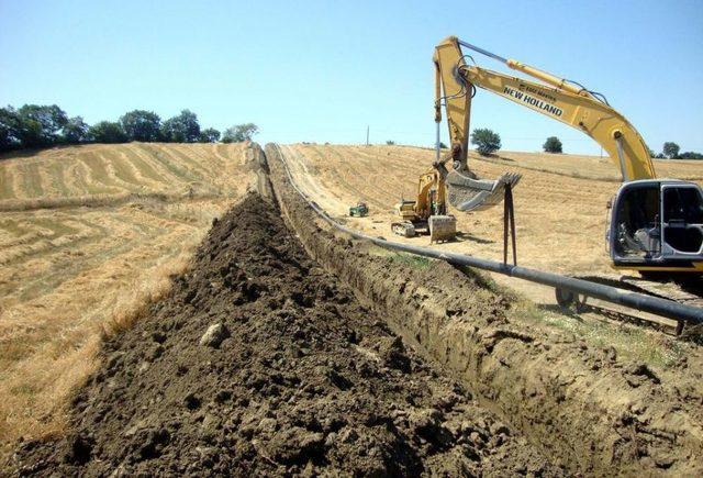 Vali Köşger Doğalgaz Boru Hattında Incelemelerde Bulundu