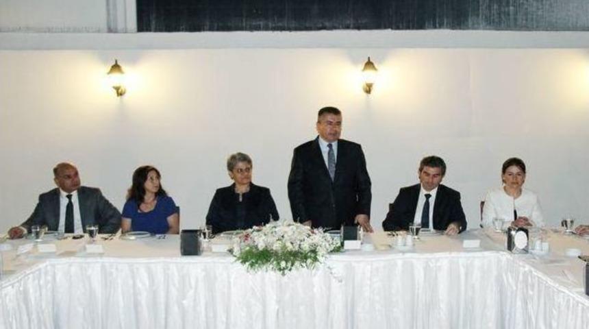 İl Jandarma Komutanı Başoğlu&rsquo;na Veda Yemeği