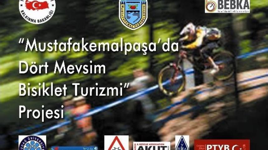 Mustafakemalpaşa'da D&ouml;rt Mevsim Bisiklet Turizmi