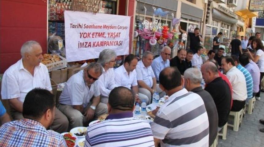 Saathane Esnafı Demirtaş&rsquo;tan Destek İstedi