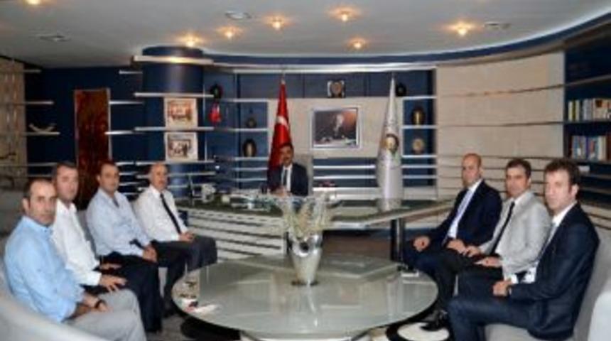 Ak&ccedil;akoca Tso&rsquo;dan Başkan Bayram&rsquo;a Ziyaret