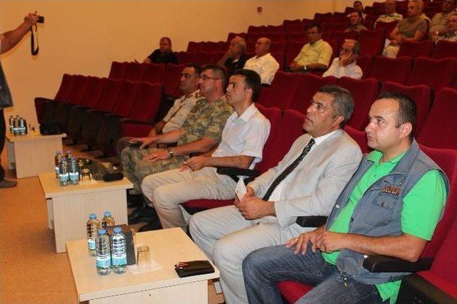 Urla&rsquo;da Orman Yangınları Hakkında Seminer Verildi 1