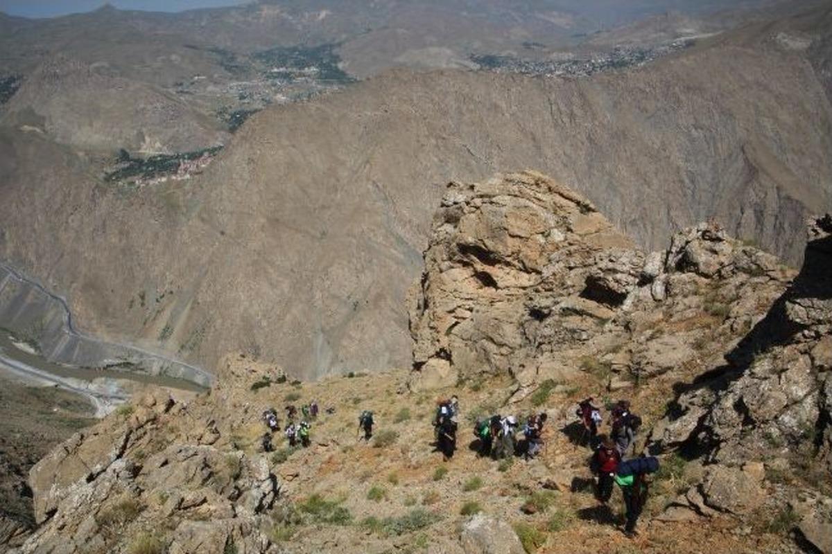 S&uuml;mb&uuml;l Dağı Zirve Tırmanışı Sona Erdi