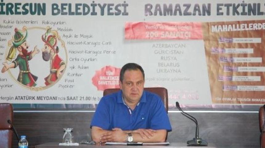 Giresun&rsquo;da Ramazan Ayı Eğlenceleri