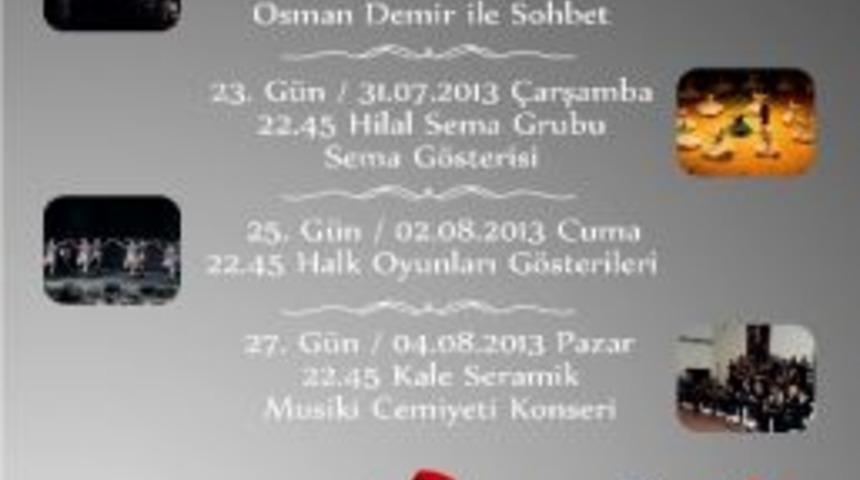Biga&rsquo;da Ramazan Şenliği