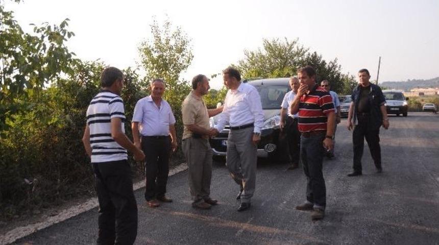 Acısululardan Asfalt Teşekk&uuml;r&uuml;