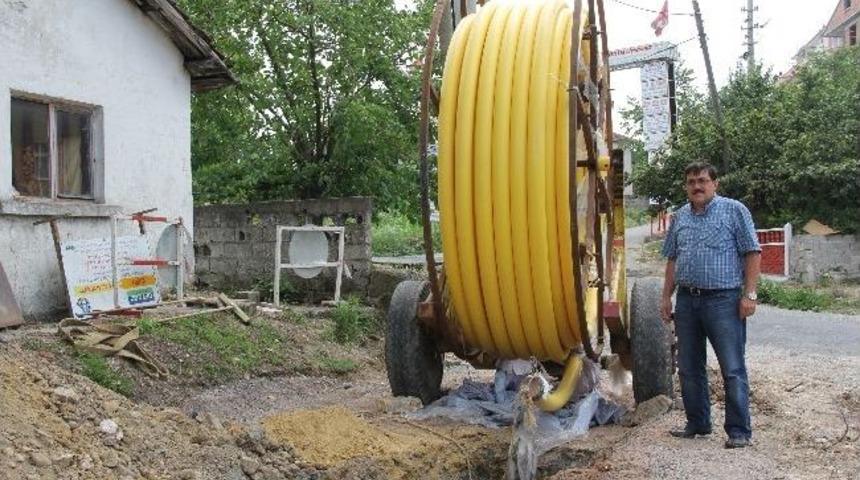 Alaplı Fatih Mahalesine Doğalgaz Ve Yol M&uuml;jdesi