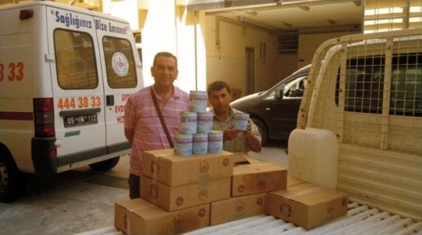 T&uuml;rk Hava Kurumu Didim Şubesi&rsquo;nden Kavurma Yardımı