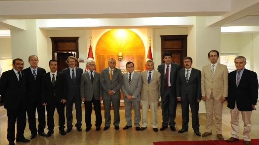 Ttso Y&ouml;netimi'nden Vali Kızılcık'a Ziyaret