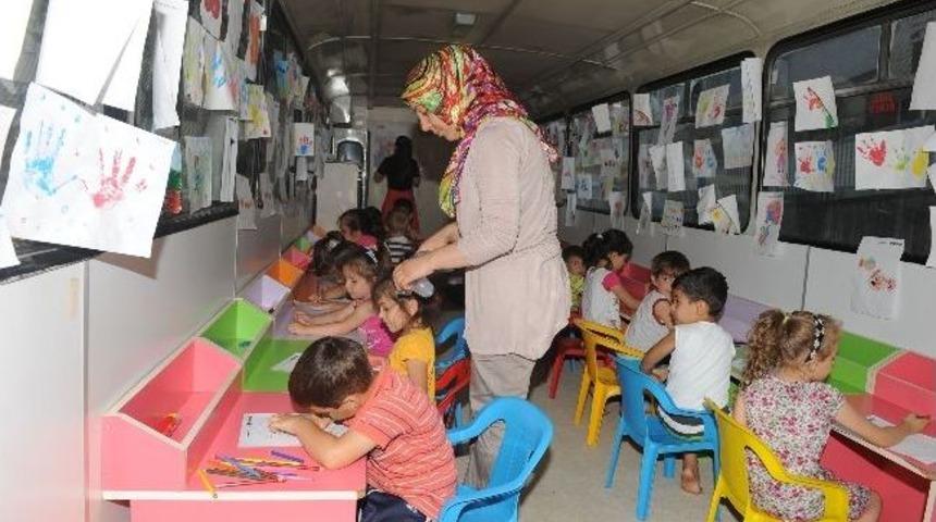 Trabzon Belediyesi&rsquo;nden Gezici Kreş